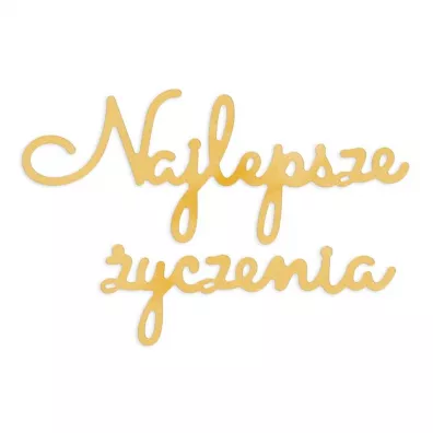 Dalprint Wykrojnik - Najlepsze yczenia