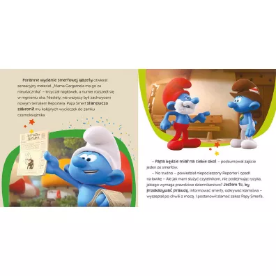 Sensacyjny temat. Smerfy. Moja czytanka