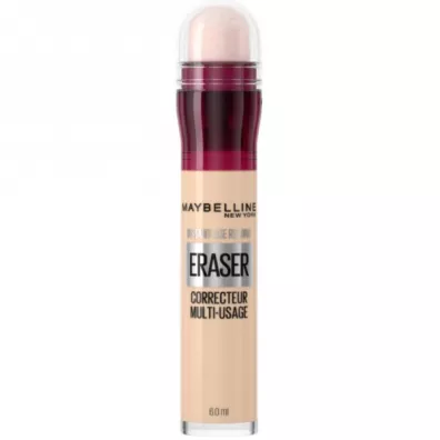Maybelline Instant Ani-Age Eraser Concealer korektor do twarzy z g�beczk� 00 Ivory 6.8 ml