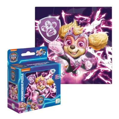 Puzzle 16 el. Psi Patrol. Skye Dodo