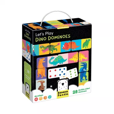 Let's Play. Dino Dominoes
