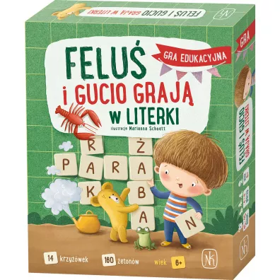 Felu� i Gucio graj� w literki Nasza Ksi�garnia