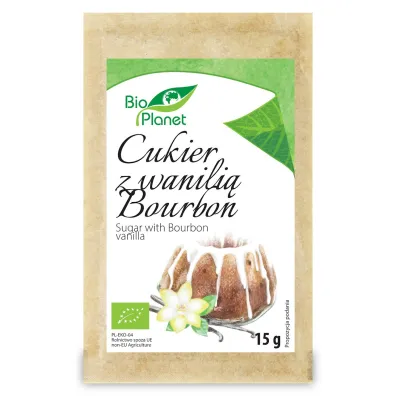 Bio Planet Cukier z wanili� bourbon 15 g Bio