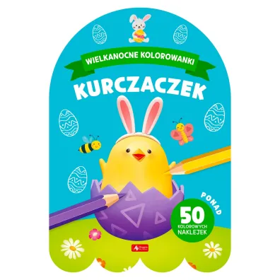 Kurczaczek. Wielkanocne kolorowanki