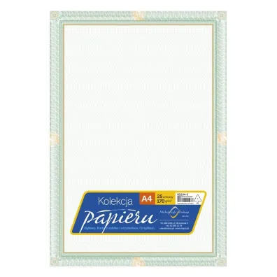 Tetis Papier ozdobny A4 certyfikat dyplom 170g 25 szt.