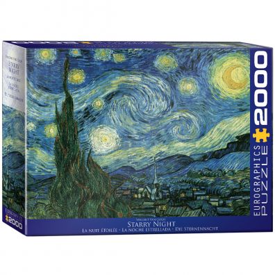 Puzzle 2000 el. Starry Night by Van Gogh Eurographics