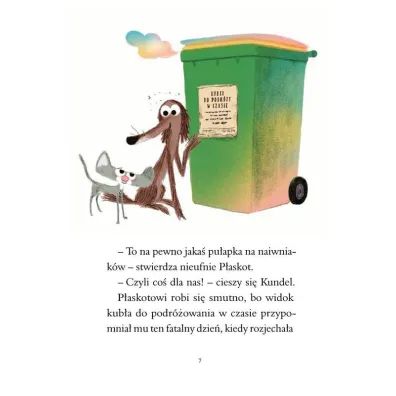 Zapchlony Kundel i kube� do podr�y w czasie