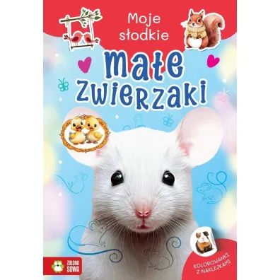 MALOWANKA A4 SLODKIE ZWIERZAKI MALE ZWI NAKL ZS - Monika  Pakulska