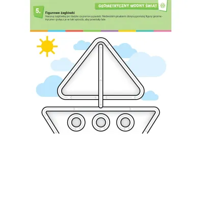 Geometria sensoryczna. Kreatywne karty pracy rozwijaj�ce zdolno�ci matematyczne dzieci w wieku przedszkolnym i wczesnoszkolnym