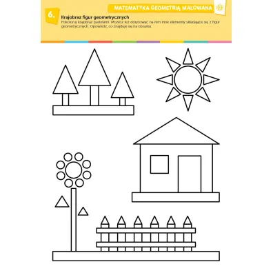 Geometria sensoryczna. Kreatywne karty pracy rozwijaj�ce zdolno�ci matematyczne dzieci w wieku przedszkolnym i wczesnoszkolnym