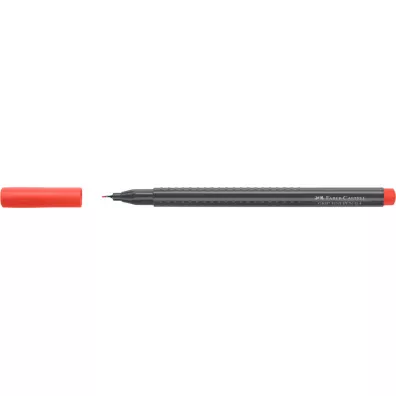 Faber-Castell Cienkopis Grip czerwony