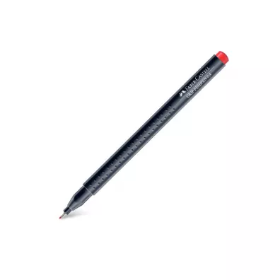 Faber-Castell Cienkopis Grip czerwony