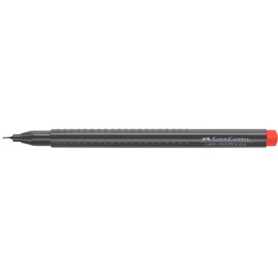 Faber-Castell Cienkopis Grip czerwony