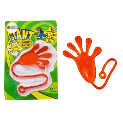 Lepka r�czka elastyczna glut slime pomara�czowa LeanToys