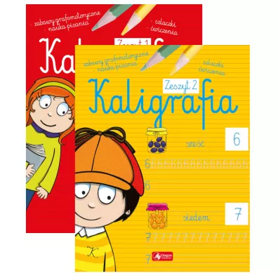 Pakiet Kaligrafia: Zeszyt 1-2 - Agnieszka Kami�ska