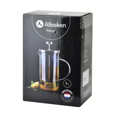 Mondex Dzbanek french press Peter Silver 1 l