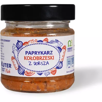 KuterFish Paprykarz z dorsza ko�obrzeski 155 g