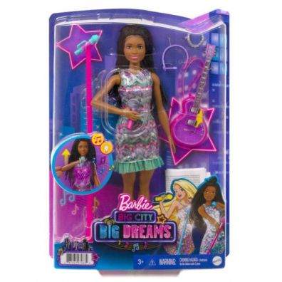 Barbie Big City Brooklyn Muzyczna lalka GYJ24 Mattel