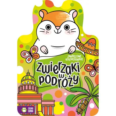 Zwierzaki w podr�y. Zakr�cone kolorowanie