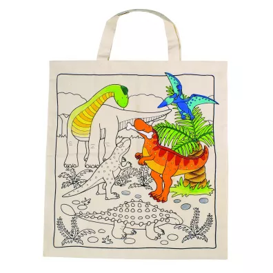 Goki Torba do kolorowania dinozaury
