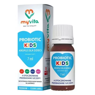 MyVita Probiotic Kids krople - suplement diety 7 ml