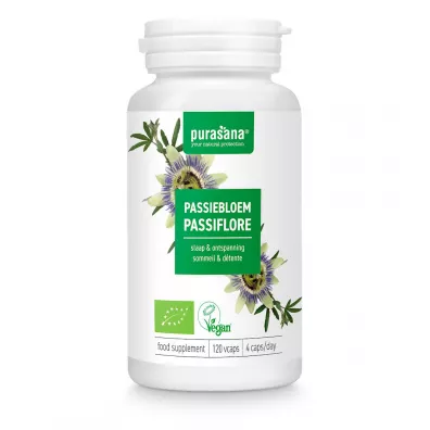 Purasana M�czennica cielista (passiflora) (125 mg) Suplement diety 120 kaps. Bio