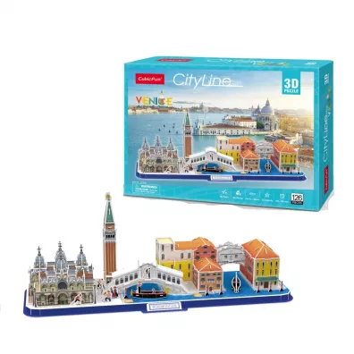 Puzzle 3D Cityline Wenecja Cubic Fun