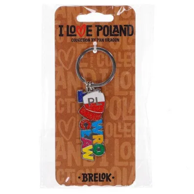 Pan Dragon Brelok I Love Poland 949451
