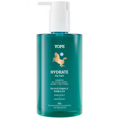Yope Hydrate My Hair szampon do suchej skry gowy z peptydami 300 ml