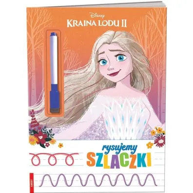 Kraina lodu. Rysujemy Szlaczki
