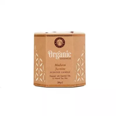 Song Of India Sojowa wieca zapachowa - Madurai Jasmine 200g 200 g