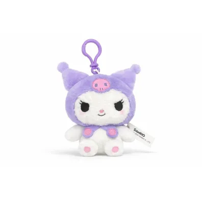 Hello Kitty Fluffy Keychain Kuromi Fioletowa 13cm
