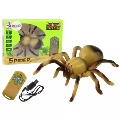 Paj�k Tarantula zdalnie sterowany ��ty LeanToys