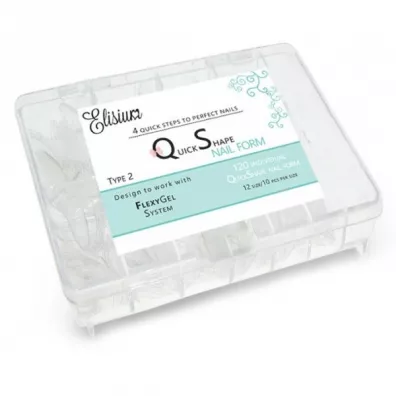 Elisium Quick Shape Nail Form Type2 formy do przed�u�ania paznokci