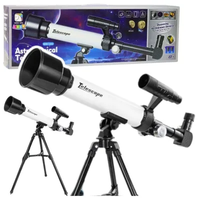 Teleskop luneta uchwyt na telefon okulary 30x 60x LeanToys
