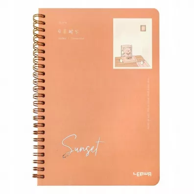 Koonotes A5/68K linia Sunset pomaraczowy