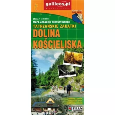 Dolina Kocieliska. Mapa atrakcji w.2024