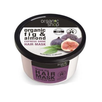 Organic Shop Organic Fig & Almond Hair Mask nabłyszczajaca maska do włosów 250 ml