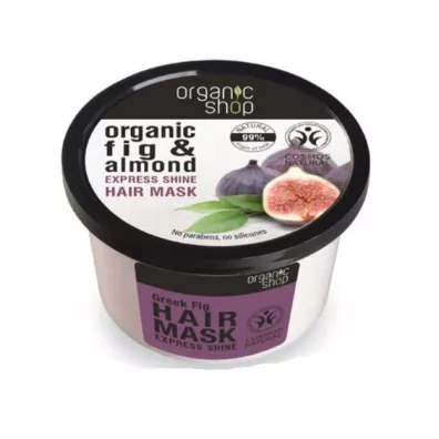 Organic Shop Organic Fig & Almond Hair Mask nabyszczajaca maska do wosw 250 ml