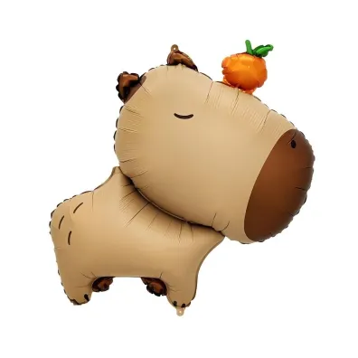 Godan Balon foliowy Kapibara z pomara�cz� 47x64cm