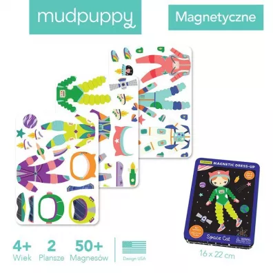Magnetyczne postacie Kosmiczny kot 4+ Mudpuppy