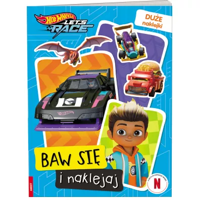 Hot Wheels. Baw si� i naklejaj