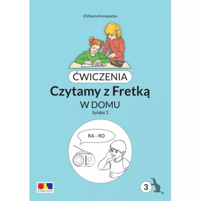 �wiczenia. Czytamy z Fretk�. Bolo cz.3 Sylaby 2 - El�bieta Konopacka