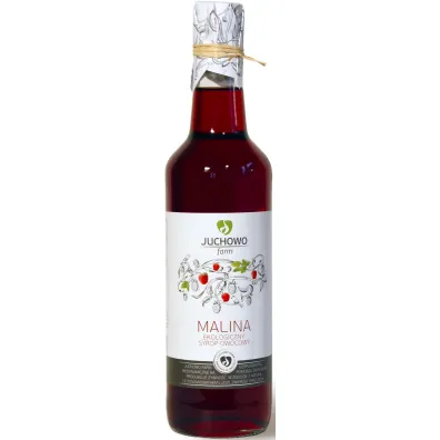 Juchowo Syrop malinowy 500 ml Bio