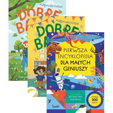 Pakiet: Idziemy na spacer!, Razem mo�na wi�cej. Dobre bajki dla przedszkolak�w, Pierwsza encyklopedia dla ma�ych geniuszy