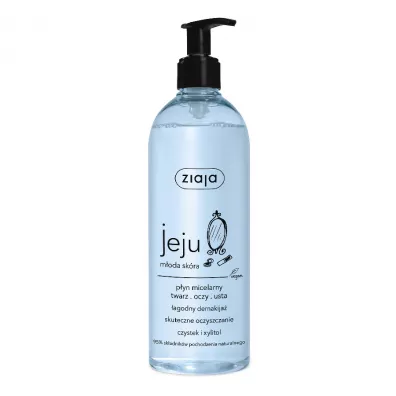 Ziaja Jeju p�yn micelarny do demakija�u twarzy oczu i ust 390 ml