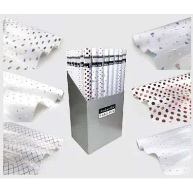 Kukartka Papier ozdobny PO-003 Seria bia�a - Dl Lux