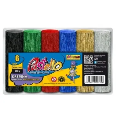 Alfa Pastello Krepina mini metalic 10x250cm