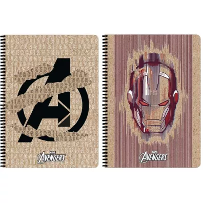 Koozeszyt A4/80K kratka Avengers Kraft