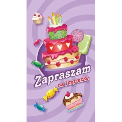 Astro Atelier Zaproszenie Urodziny dzieci�ce 10 szt.